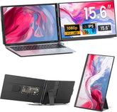 P5 Portable Dual Monitor | 15.6" Dual Screen Laptop Extender, Plug & Play